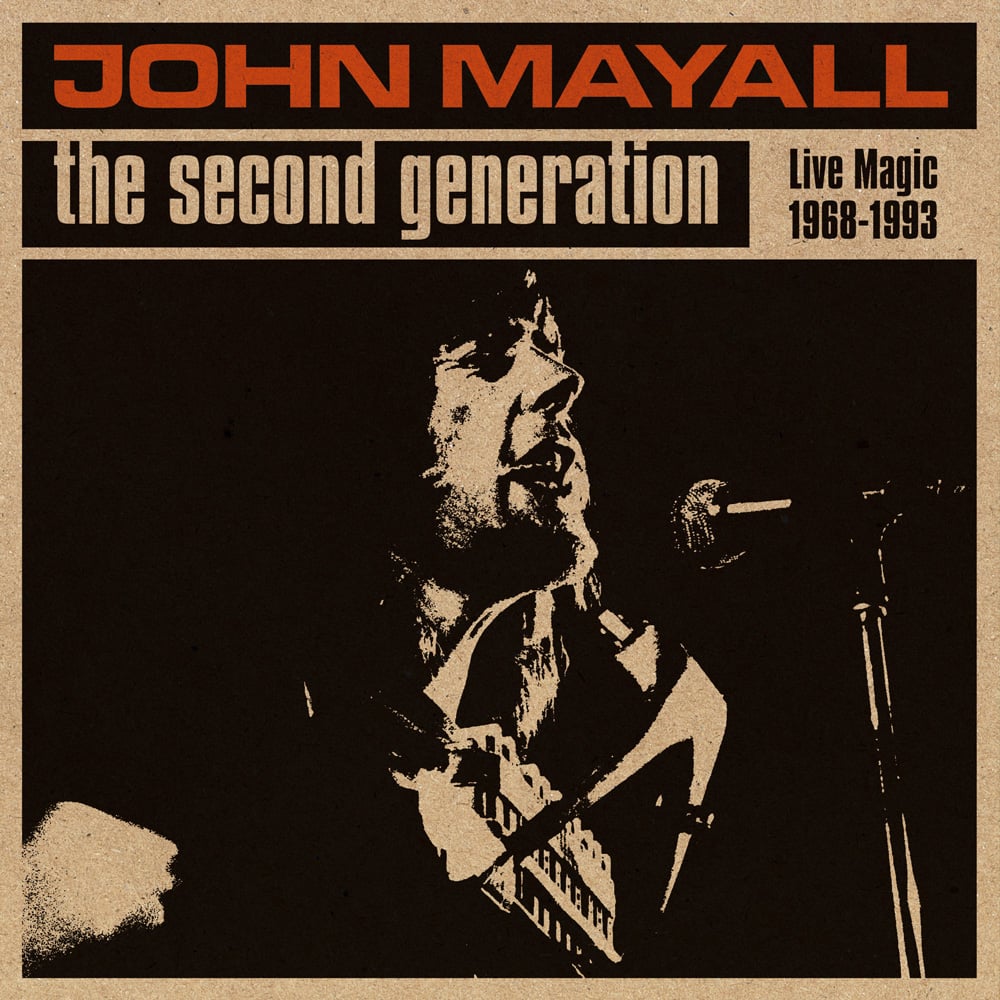 Coverphoto: John Mayall - The Second Generation: Live Magic 1968-1993