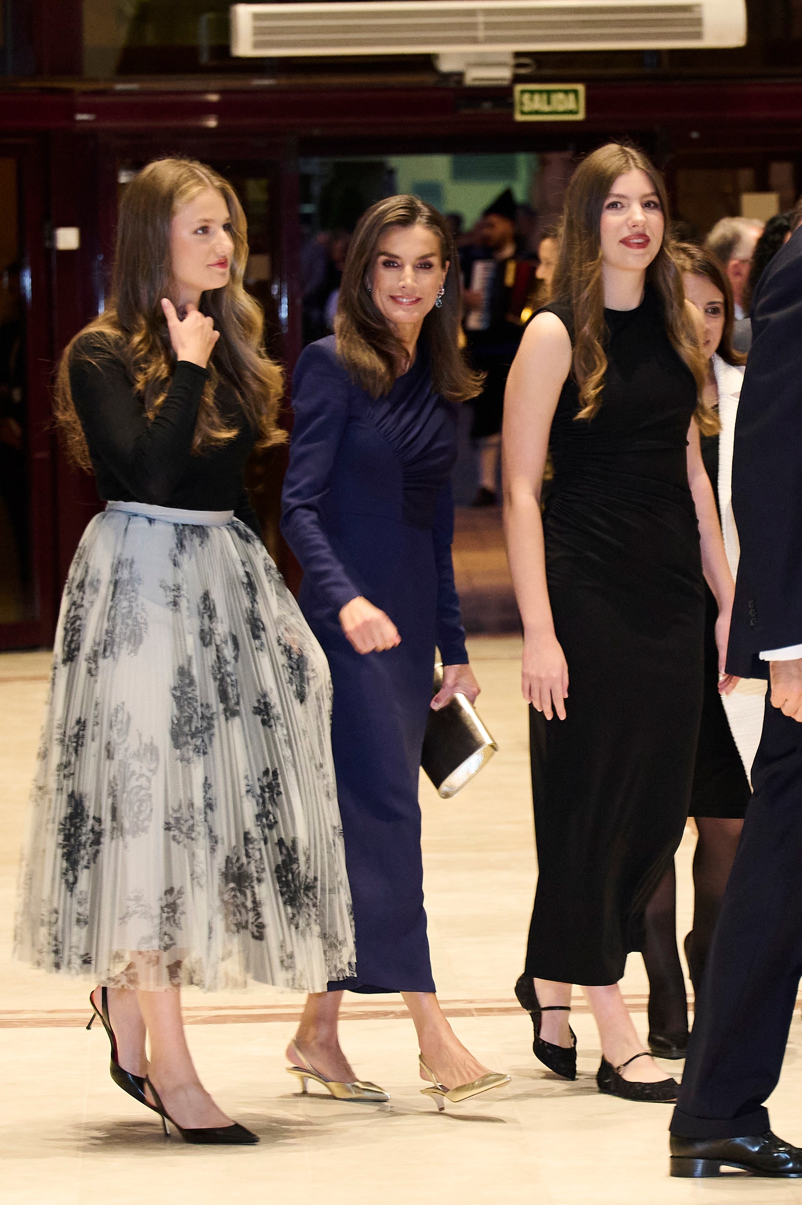 La familia real española en el concierto Premios Princesa de Asturias 2024