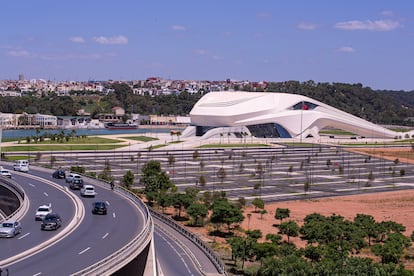Gran Teatro de Rabat, diseñado por el equipo de la arquitecta Zaha Hahid.
