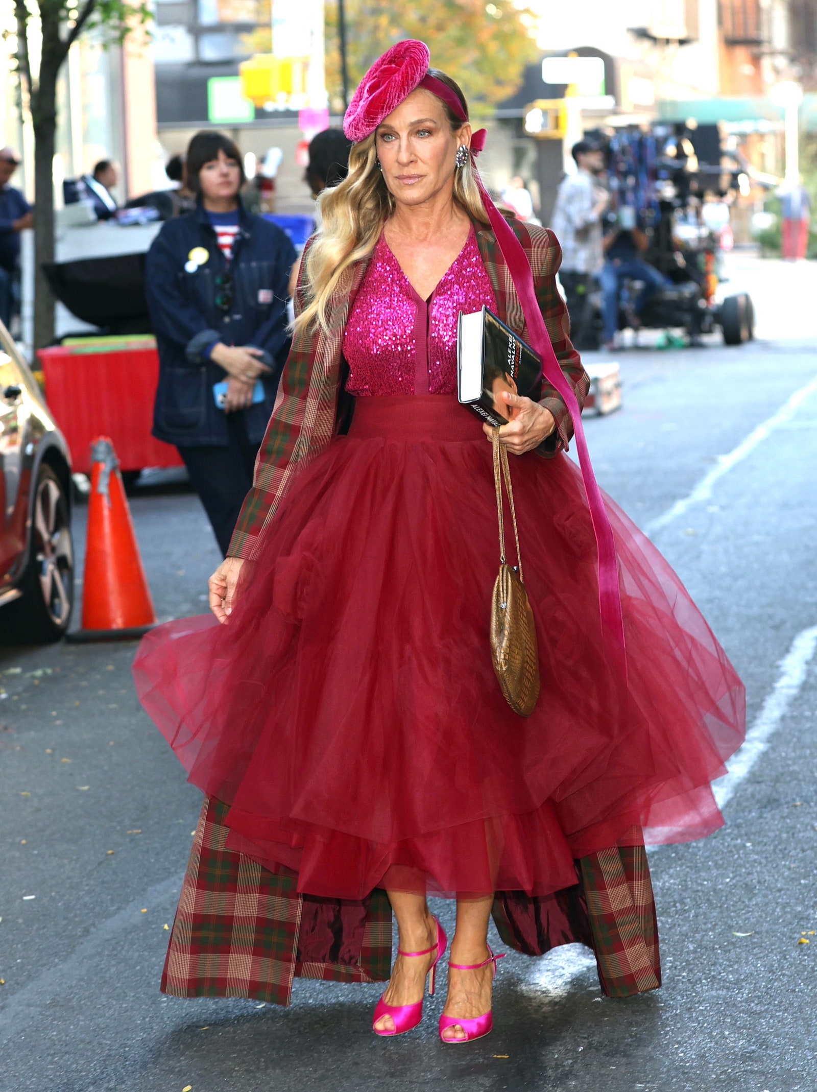Sarah Jessica Parker rodando And Just Like That
