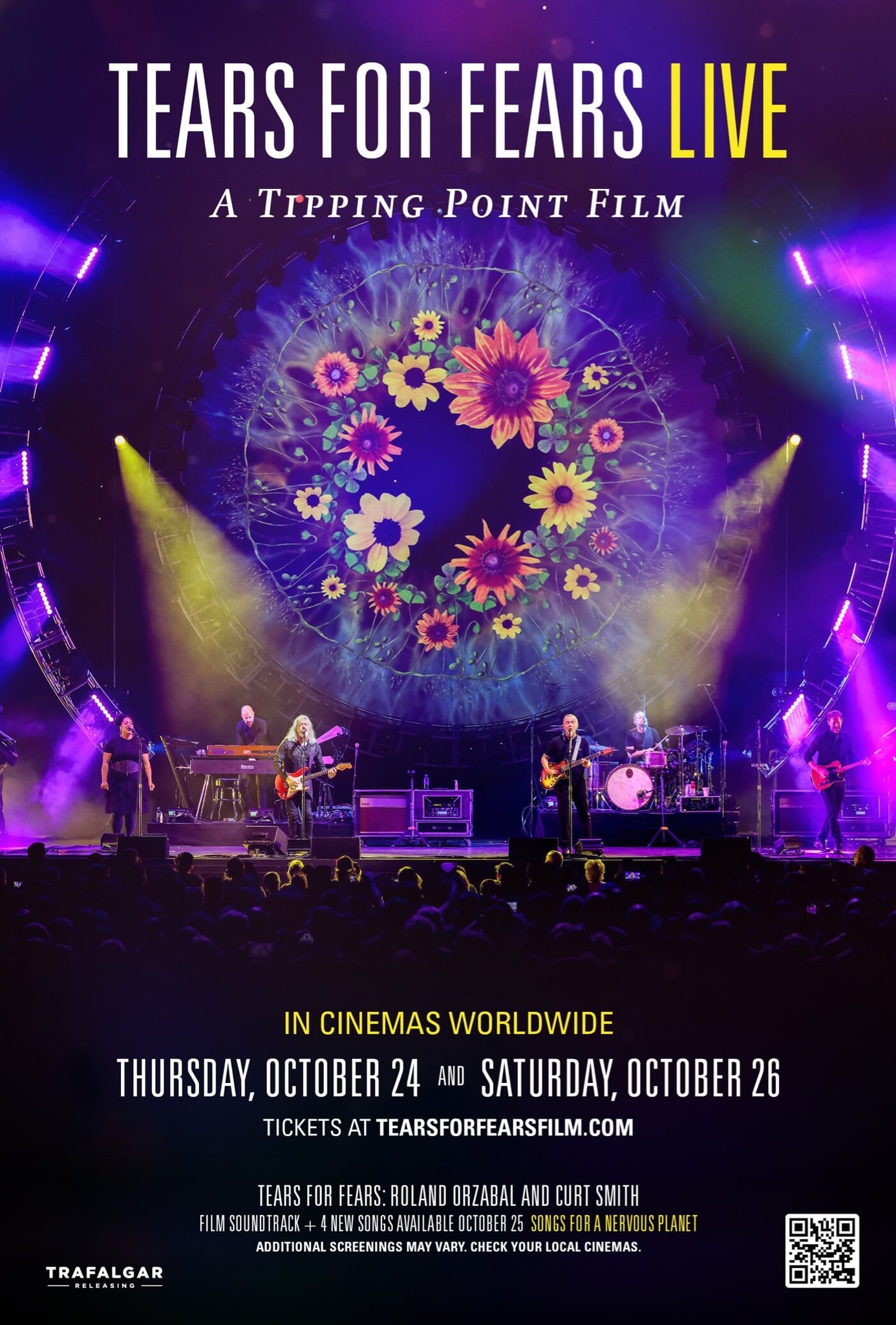 TEARS FOR FEARS LIVE - CONCIERTO | 24 Y 26 OCTUBRE | PIXEL DIGITAL CINEMA