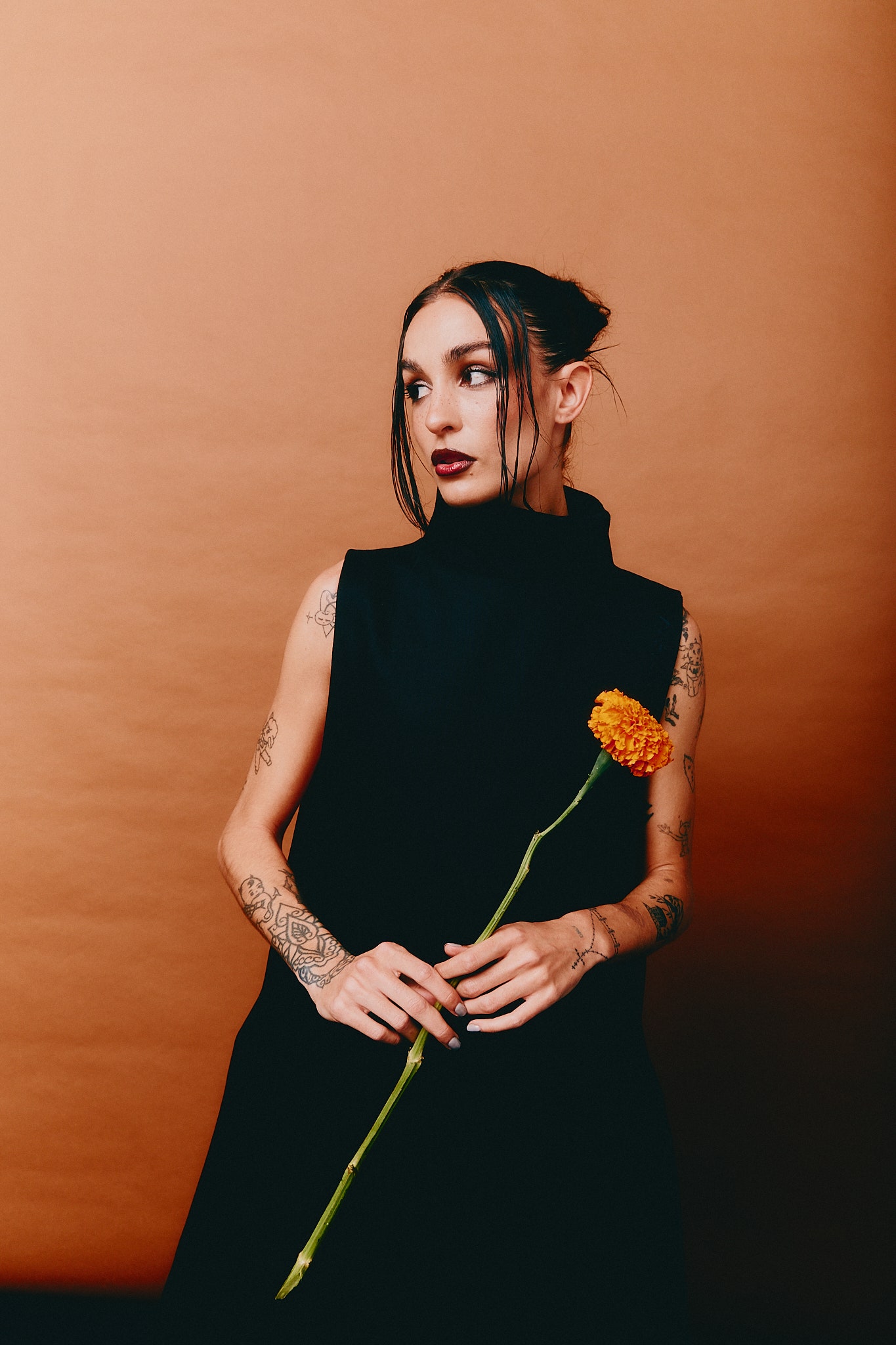 Natalia Lacunza en la gala de día de muertos de vogue 2024