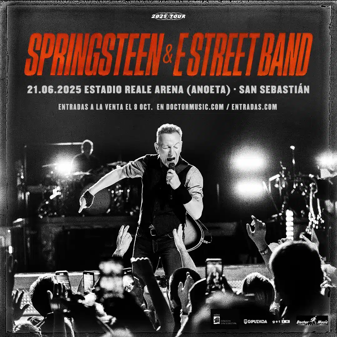 Cuándo y cómo comprar entradas para Bruce Springsteen en San Sebastián 2025 4 bruce san sebastian cartel 1 jpg