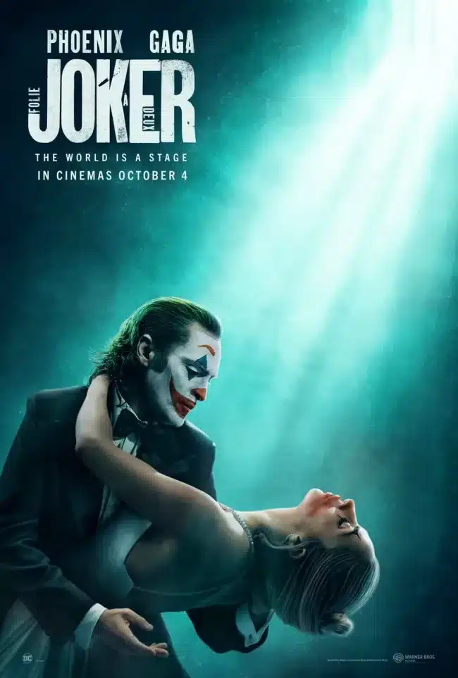 Joker 2, banda sonora y canciones de la película con Joaquin Phoenix y Lady Gaga 5 joker 2 poster 1