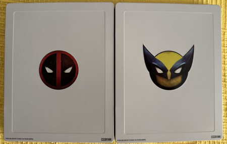 Deadpool Y Lobezno Steelbooks Parte Trasera