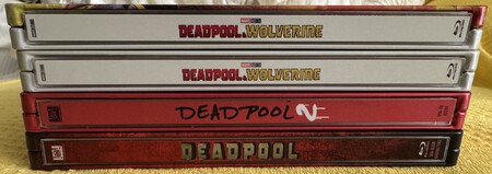 Deadpool Lobezno Canto Steelbooks
