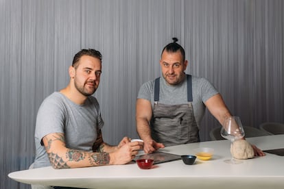 Simone Caporale y Marc Álvarez, del Sips.