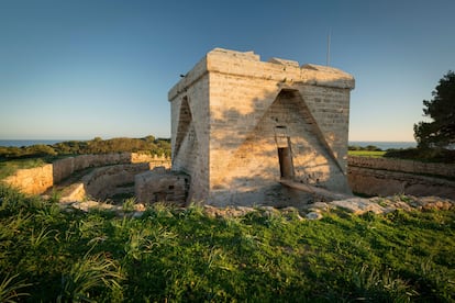 El Castell de Sa Punta de n’Amer, en Sant Llorenç des Cardassar (Mallorca).