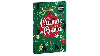 Este calendario de adviento para gatos a la venta en Zooplus tiene 'snacks' de cuatro sabores distintos.