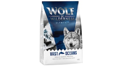 Este pienso sin cereales está destinado a perros con problemas de alergia a ciertos alimentos.