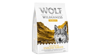 Pienso sin cereales destinado a perros con variados problemas de movilidad.