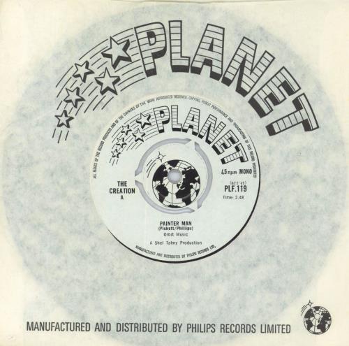 The Creation Painter Man 7" vinyl single (7 inch record / 45) UK TCT07PA752640