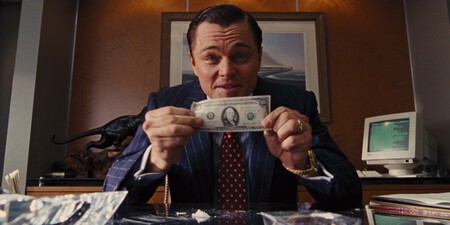DiCaprio con un dólar