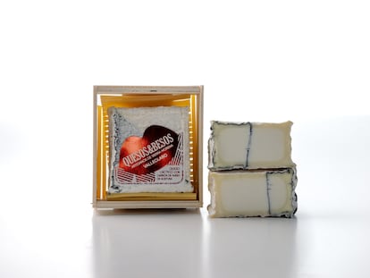 Queso Valleclaro de Quesos y Besos. Imagen proporcionada por la organización de World Cheese Awards.