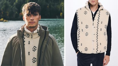 chico joven con un chaleco de borreguito para invierno de sringfield.