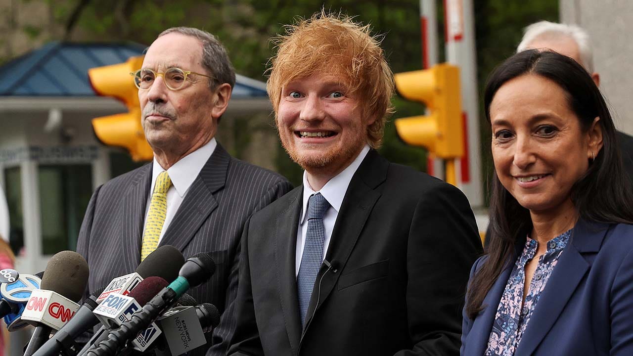 Jury rules Ed Sheeran not liable in copyright infringement case over Marvin Gaye song | Fox Business