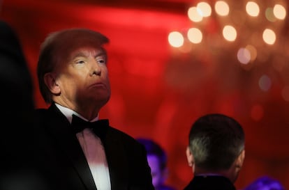 Donald Trump, en la gala del America First Policy Institute (AFPI), en Mar-A-Lago, Palm Beach (Florida, EE UU), el 14 de noviembre.