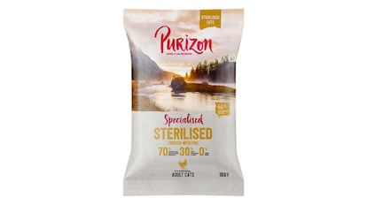 Pienso para gatos de Zooplus sin cereales añadidos.
