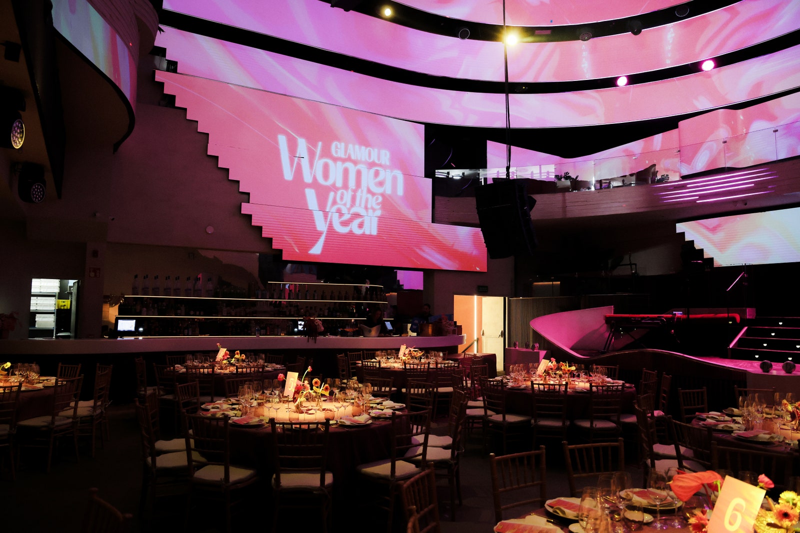 La ceremonia de los WOTY de Glamour España.