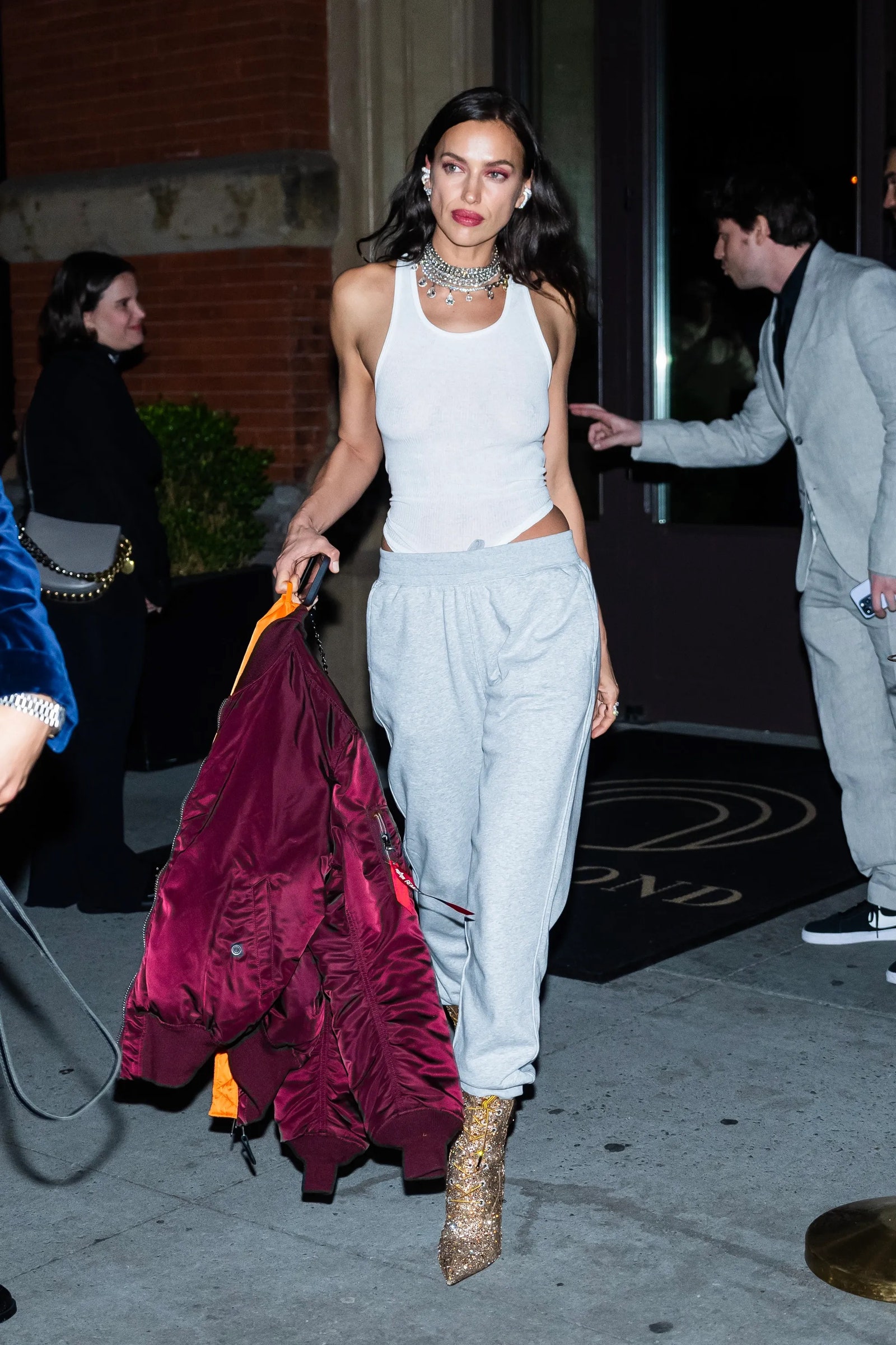 Irina Shayk en la afterparty de la Met Gala 2023