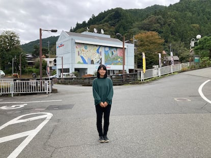 Satomi Oigawa, de 25 años, es una de las pocas inmigrantes procedentes de la ciudad. Es la Coordinadora de Inmigración del Ayuntamiento, un puesto creado para atraer más habitantes.