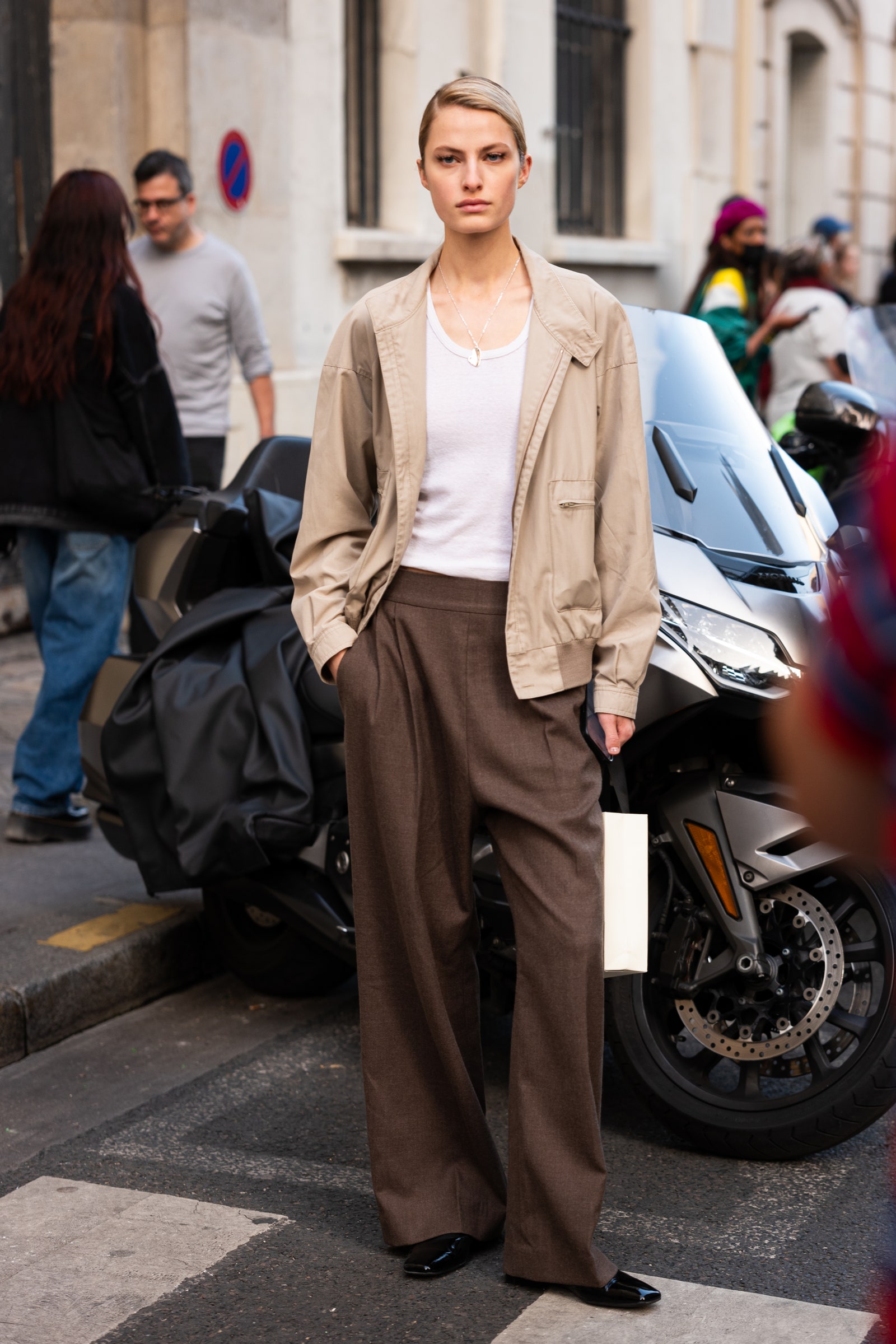 pantalon marron tendencias compras