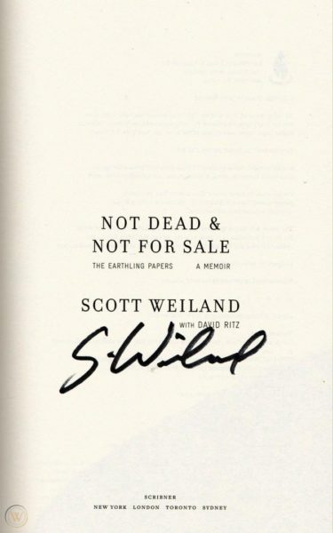 SCOTT WEILAND : LA INSUFRIBLE MUERTE DE UN JUNKIE SCOTT WEILAND : LA INSUFRIBLE MUERTE DE UN JUNKIE