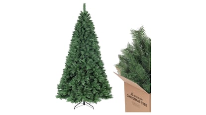 Árbol de Navidad con diseño de apertura automática.