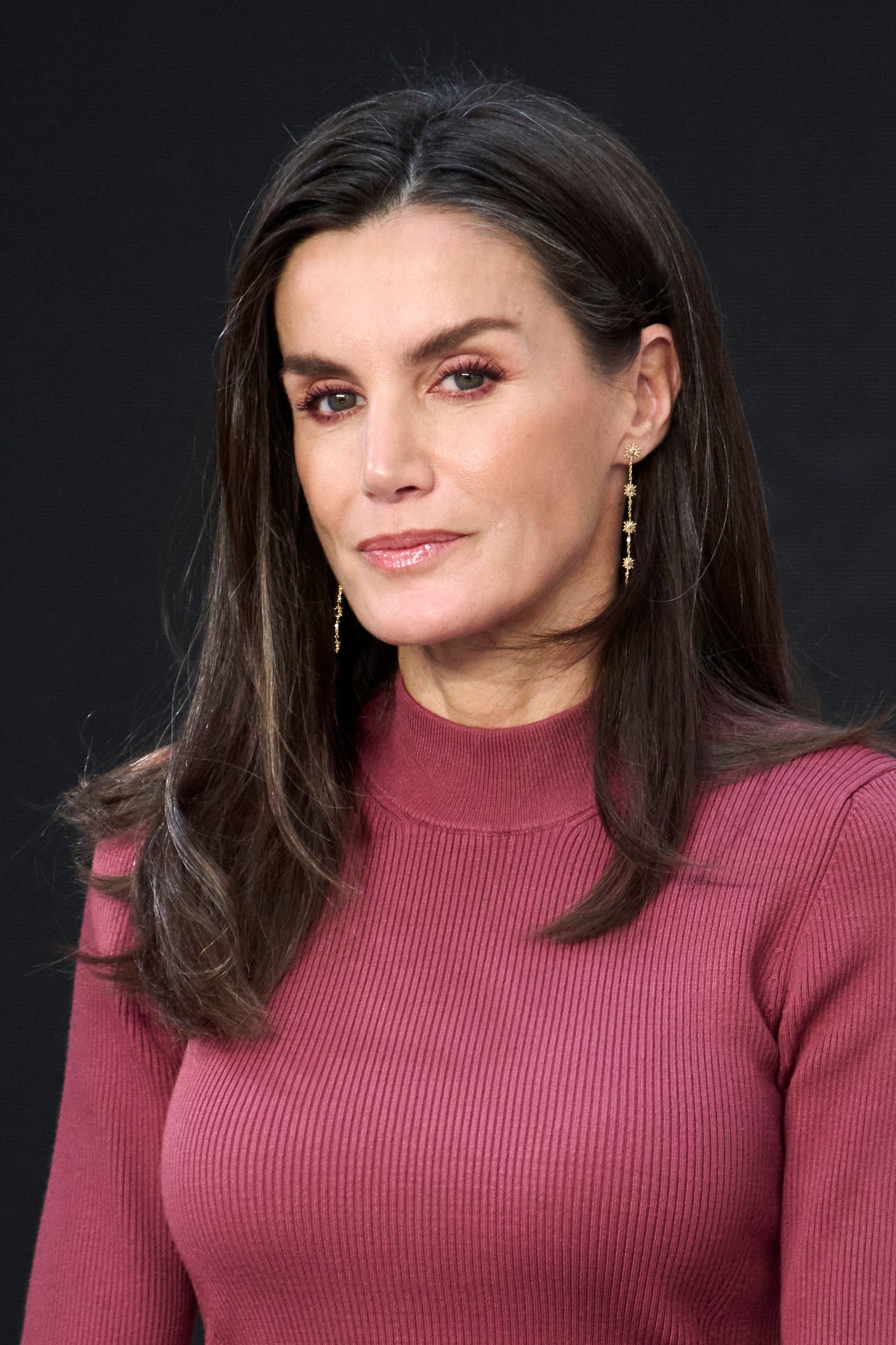 La reina Letizia con pendientes de Sure Jewels