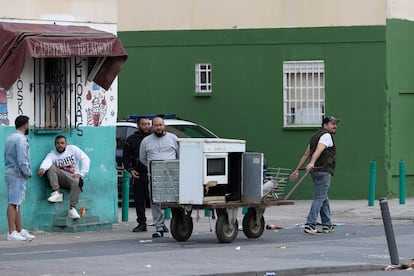 Vecinos del Polígono Sur de Sevilla, el pasado octubre. 