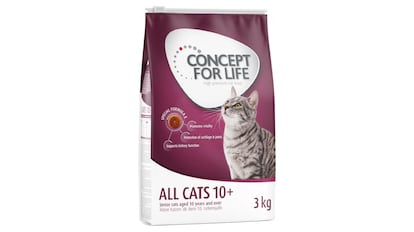 Pienso para gatos con más de 10 años de edad de la firma Concept for Life.