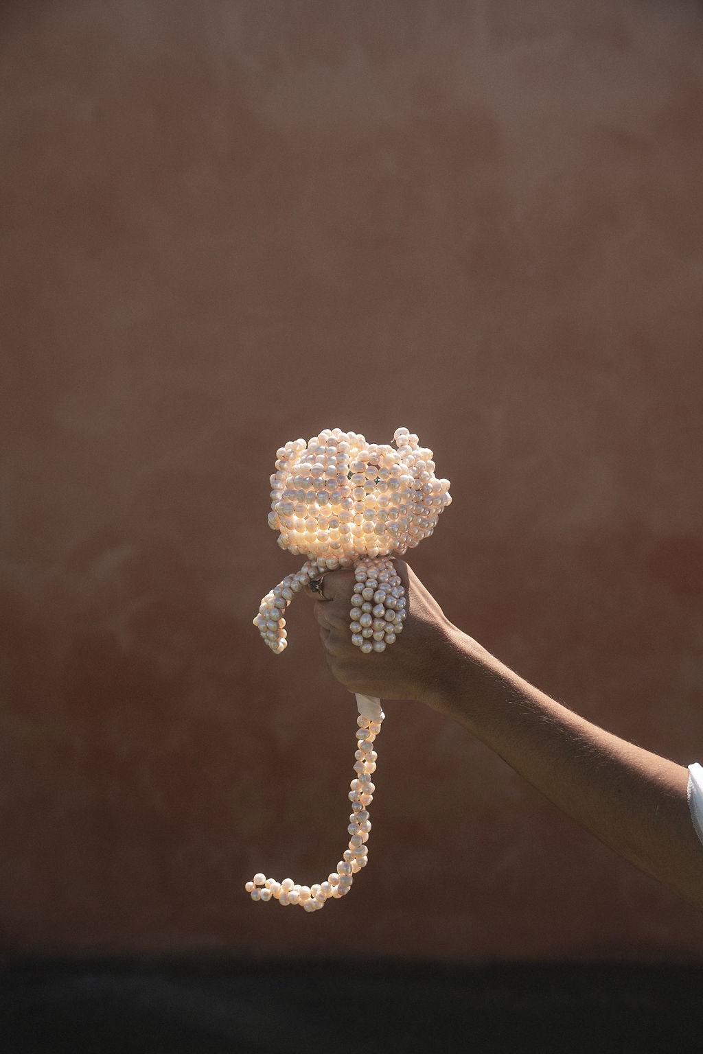 boda en cadiz flor perlas