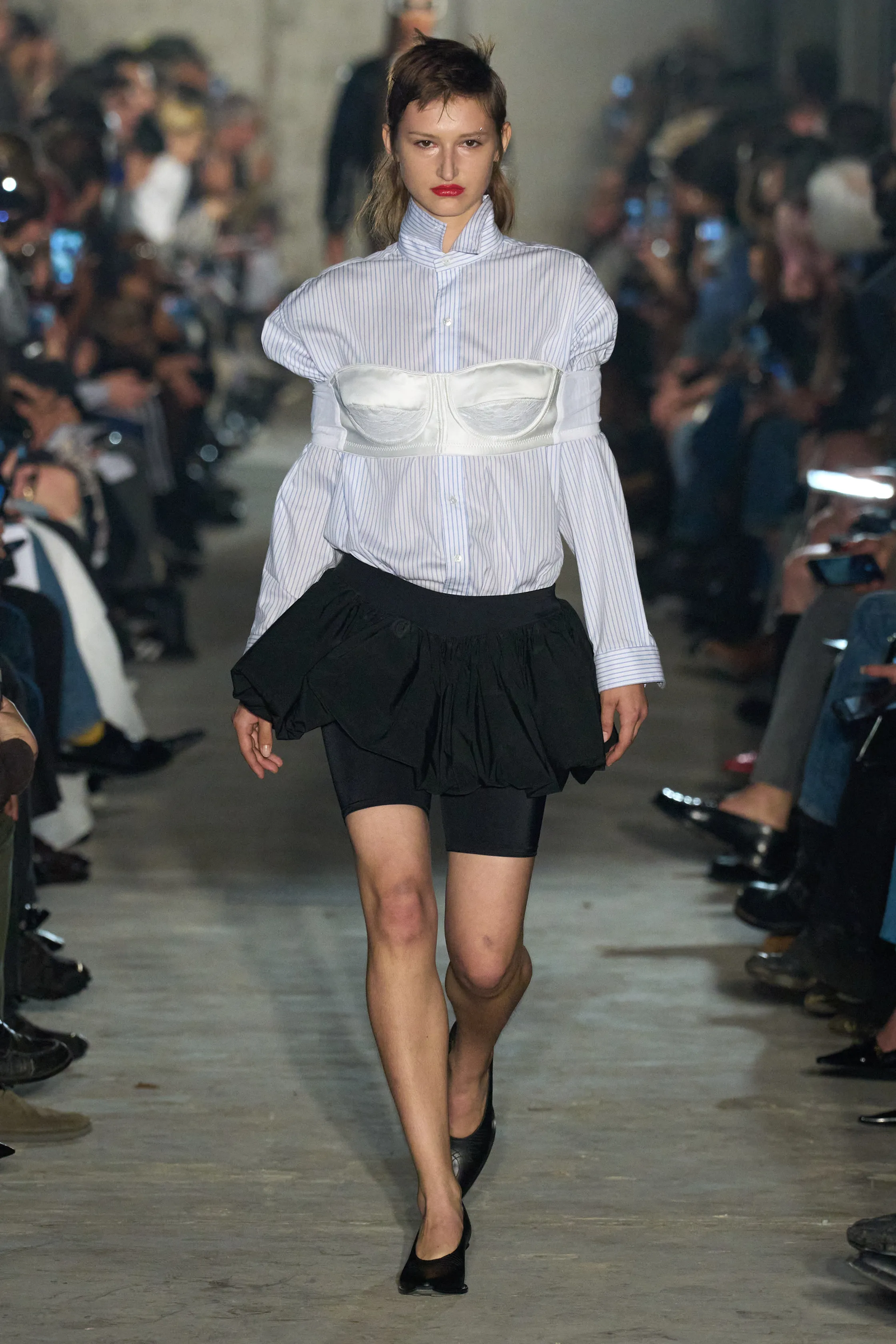 Leggings de cliclista en Vaquera primaveraverano 2025.