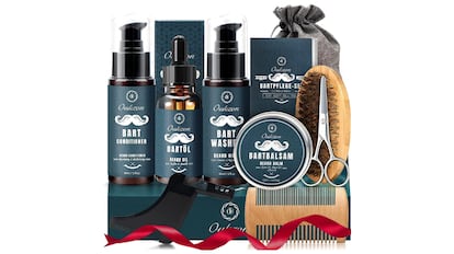 Kit para el cuidado de la barba.