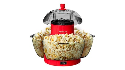 Regalo cine sobre fondo blanco