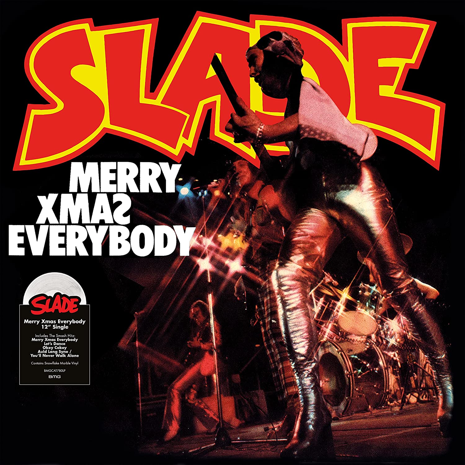 Merry Xmas Everybody Limited Snowflake 12" Vinyl Single | What Records