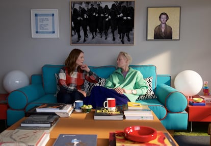 Julianne Moore y Tilda Swinton, en 'La habitación de al lado', primer largo en inglés de Pedro Almodóvar.