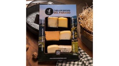 Los mejores regalos gourmet: tabla de quesos de Asturia