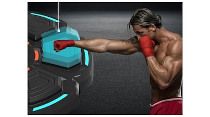 Máquina de boxeo de pared.