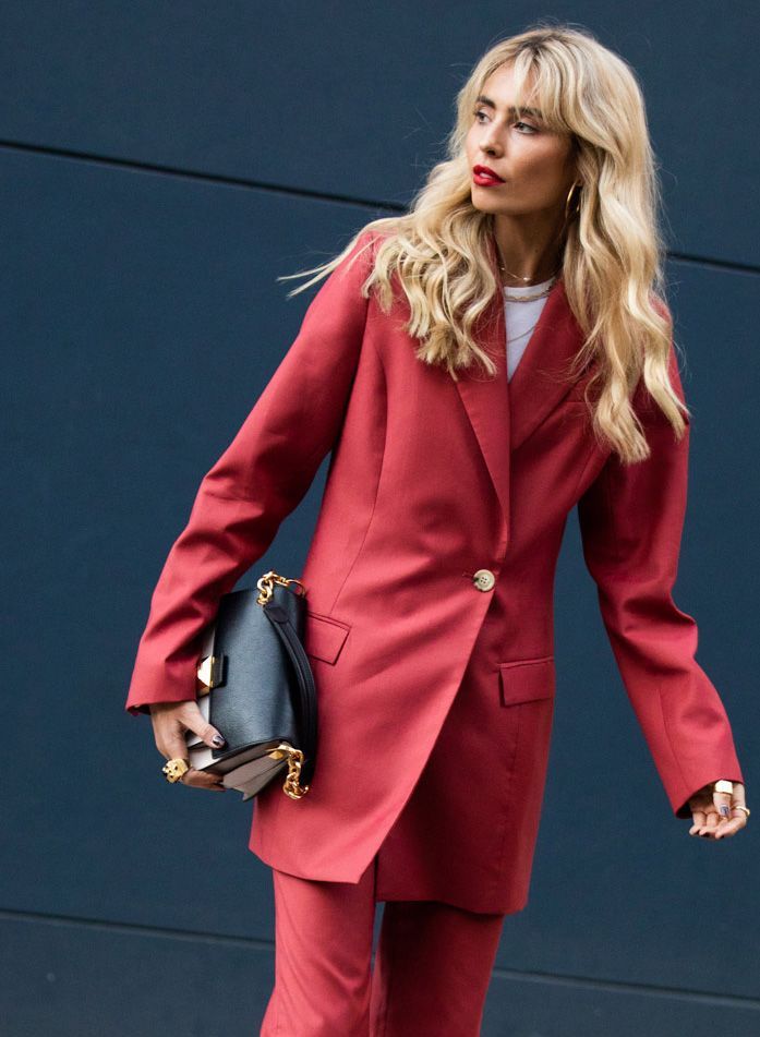 melena larga con flequillo cortina cortes de pelo