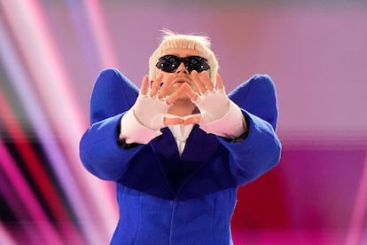 Joost Klein, durante su participación en Eurovisión 2024.