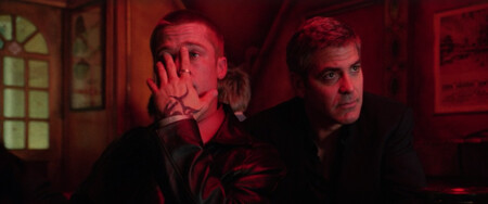 Oceans Twelve 2004 Brad Pitt George Clooney