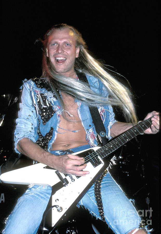 Michael Schenker Photograph by Concert Photos
