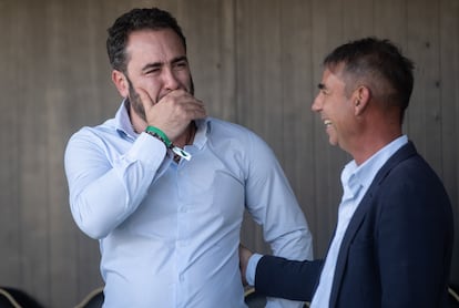 Víctor de Aldama y Alberto Escolano, en una imagen de archivo.