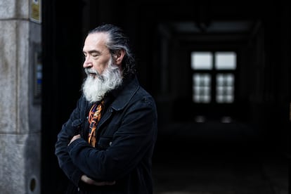 Ginés García Millán, junto a la plaza de Santa Ana en Madrid, el 11 de noviembre.