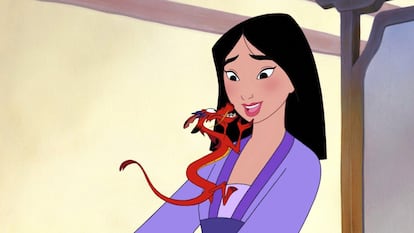 Fotograma de la película 'Mulan' (1998), en la que la princesa está expuesta a "violencia basada en el honor".