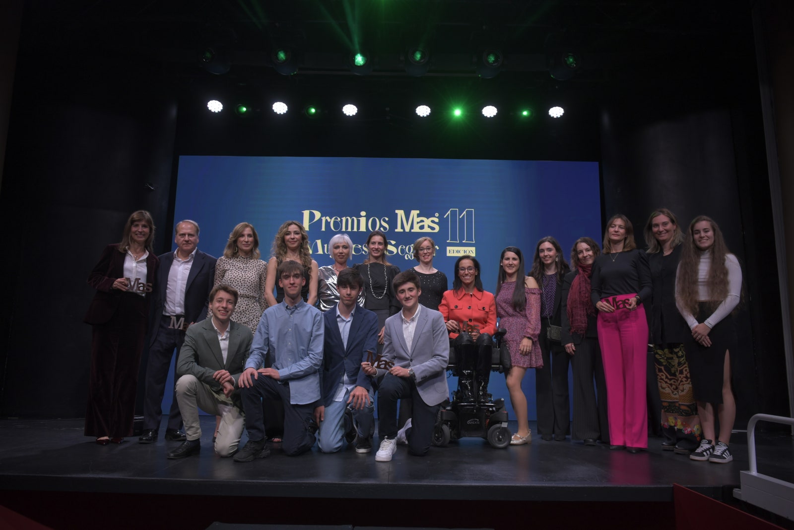 Galardonados en la XI edición de los premios MAS Mujeres a Seguir.