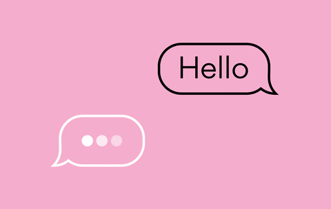 persona iniciando una conversación con otra persona a través de los mensajes luego de haber borrado su conversación con alguien de su pasado.- Blog Hola Telcel