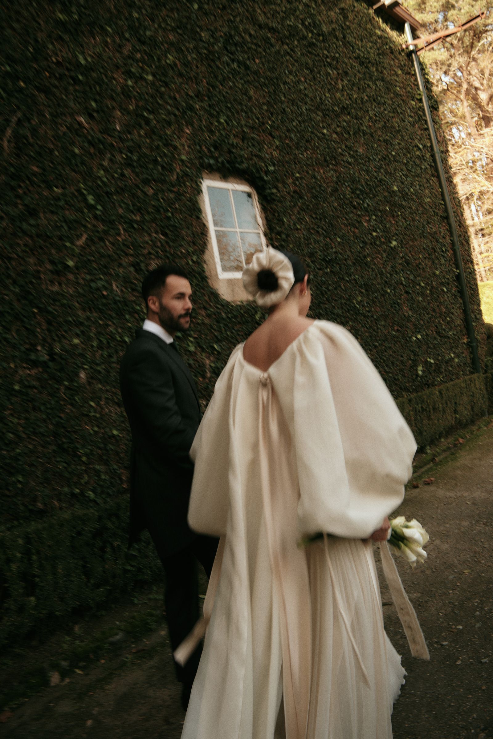 boda a coruña pazo xaz vestido novia sara lage