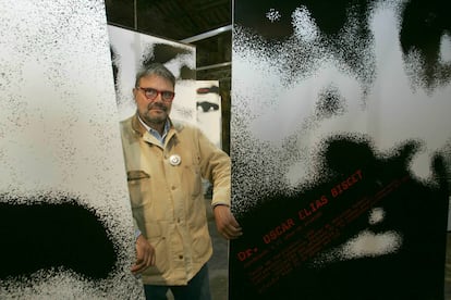 Toscani, en la exposición que el artista presentó en la Fundación Palo Alto de Barcelona, en 2005.